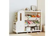 All 4 Kids Caroline Bus Bookcase Storage Unit