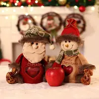 在飛比找樂天市場購物網優惠-買一送一 聖誕節飾品 聖誕節禮物袋子蘋果袋糖果禮盒平安夜果裝