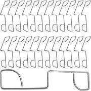 Stainless Steel Fence Clips | 25X Fixing Clips for Fence | Rust Resistant Garden Post Tightening Tool for Outdoor Farm Highway Sport Lawn Patio Use