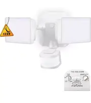 EMANER Dusk -to - Dawn Security Light With Motion Sensor