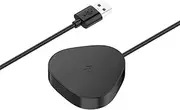 TUCANA Charging Deck for Sonos Roam SL, Minimalist Style, Black, 6.6 Feet Cable, DC Power, 1.5 Amps, 5 Volts, Compatible with Sonos Roam SL Speaker, Auxiliary Connectivity