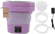 10.5L Mini Washer Machine,Portable Laundry Machine,Foldable Washing Machine,Small Portable Washing Machine for Household Dormitory Travel /676