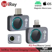 InfiRay P2 Pro Thermal Imaging Camera with Macro Lens 256x192 IR Resolution 25Hz