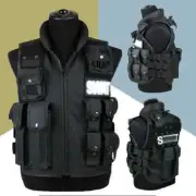 Multi Pocket Tactical Vest Outdoor Hunting Paintball CS Game Security Guard Gear