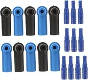 Ciieeo 10Pcs Auto Brake Bleeder Adapter Kit for Fluid Exchange Tool Versatile Connector for Cars Motorcycles Trucks Easy Identification Color Coded Design for Efficient Brake