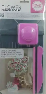 We R memory keepers FLOWER PUNCH BOARD (Create your own Flowers)