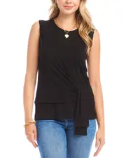 Karen Kane Side Draped Top
