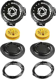 [Lyricalist] No Tie Shoelaces - Metal Wire Slat for Sneakers with Rotating Buckle | Safety Lock & Quick Release Function, Convenient Lace-up Rope for Sneakers and Fabric Shoes, A