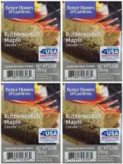 Better Homes and Gardens Butterscotch Maple Cream Wax Cubes - 4-Pack