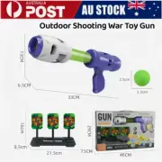 EVA Bullet Airball Blaster Outdoor Shooting War Toy Gun Weapon Ball Launcher AU