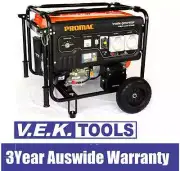PROMAC TOOLS TORINI 6.8KVA PORTABLE PURE SINE WAVE PETROL GENERATOR-SP- CAMPING