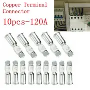 120 Amp10Pcs Copper Terminals Connector For Anderson Style Plugs Contacts AU