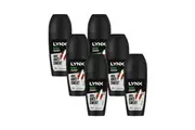 6 x Lynx Antiperspirant Roll On Deodorant Africa 50mL