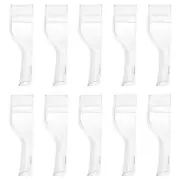 10pcs Plastic Toothbrush Protective Caps Toothbrush Covers for Home
