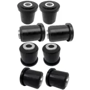 8x Ford Ranger T6/T7 (2019-) Upper & Lower Control Arm Polyurethane Bushings (for: Ford)