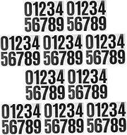 Holibanna 10 Sheets Black Mailbox Numbers Sticker Self-Adhesive Waterproof Decals Door Numbers Stickers for Address Signs Outdoor Use