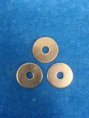 1/4" Fender Washers Zinc Plated ID:9/32" OD:1" QTY:70 pcs