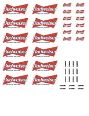 HO Scale Truck / Trailer Decals. " Budweiser "