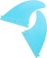 UPKOCH 1 Pair Surfboard Fin Durable Paddle Board Replacement Fins for Enhanced Stability Compatible with Surfboards and Paddleboards Easy Installation and