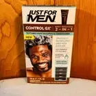 Just for Men Control GX Grey Reducing Shampoo for Textured Hair, Gradual Hair...