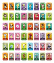 48pcs Ns Animal Forest Amiibo Card Jack Meiling Tea Pill 5th Bomb Linkage Card -HGDMV