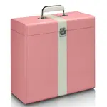 Silcron LP-30 12" Vintage Vinyl Record Storage Case (Pink)