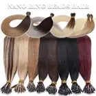 Premium Thick Russian Nano Ring Loop Micro Beads Human Remy Hair Extensions 200G