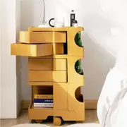 5 Tier Storage Trolley Cart ArtissIn Bedside Table Replica Yellow