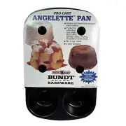 Vintage Nordic Ware Bundt Pro Cast Angelette Pan Non Stick Aluminum 14 x 9