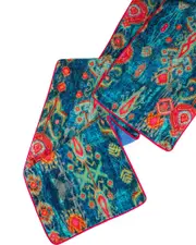 Tiramisu Imperial Indigo Dream Velvet Table Runner