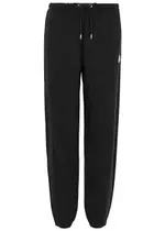 Moncler Panelled Cotton-blend Sweatpants - Black - XL (UK16 / XL) XL (UK16 / XL)
