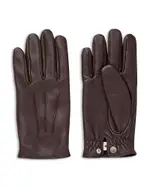 Sandro Leather Fleece Lined Gloves