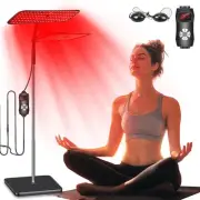 Red Light Therapy for Body and Face, Infrared Light Therapy Lamp with Stable ...
