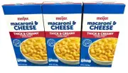 Meijer Thick & Creamy Macaroni and Cheese Dinner 7.25 oz ( 3 Boxes )