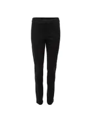 Black Elasticated Waist Skinny Jeans