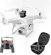 S116 MAX Brushless Drone Dual Camera with WIFI FPV, Headless Mode, 360° Intelligent Infrared Obstacle Avoidance, Optical Flow Remote Control, ESC Camera, Phone APP Control-white