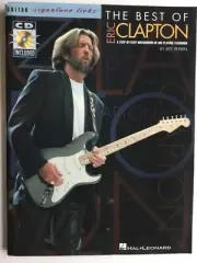 The Best of Eric Clapton Signature Licks Guitar Sheet music Songbook with CD