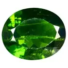 3.06 ct Oval Cut (11 x 9 mm) Unheated / Untreated Green Chrome Diopside