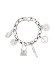 Jacquemus Pendant Bracelet in Silver