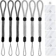 Amaxiu 6 Pcs Hand Wrist Strap Lanyards, Adjustabe Telefon Kurze Handgelenk Lanyards
