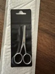 Inox Stainless Steel Nose, Ear & Beard Scissors By Excellent Germany Matte Strai