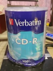 100 VERBATIM CD-R 52X Media Disc Spindle - Base is broken