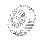 2nd Gear Fits 180 185 190 190XT 200 246531 70246531 70246531-A