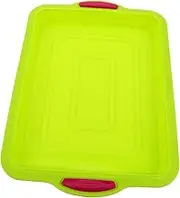 HOLIDYOYO Multi-use Silicone Cake Mold Brownie Cake Baking Tray Non-stick Brownie Bite Pan