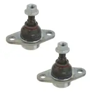 Pair Set 2 Front Lower Outer Susp Ball Joints Lemforder For Mini R50 R52 R53 (for: Mini)