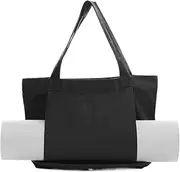 Pilates Tote Bag - Large Capacity Shoulder Yoga Bag Canvas Yoga Mat Bag | Lightweight Yoga Mat Carrier with Strap Tote Bag for Workout & Pilates