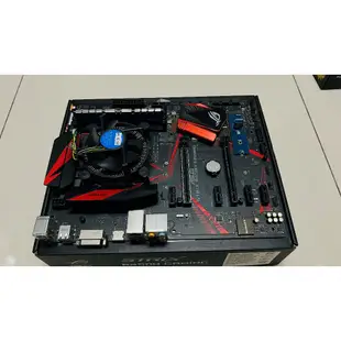 [ 二手良品 ] ASUS ROG STRIX B250H GAMING 華碩7代主機板 3 件套