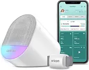 Oricom OBHGPLUS Guardian Plus Wearable Baby Sleep Tracker and Smart Soother - Wear Ankle, Heart Rate, Blood Oxygen, Body Temperature, Soft Fabric Strap, Rechargeable, Two Way Communication
