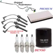 Tune Up Kit Filters Wire Plugs For PLYMOUTH VOYAGER L4 2.4L;w/Extended 1996-1999