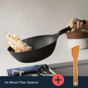 JIA - Companion Non-stick Wok(28cm) with Lid & Wood Fibre Spatula (Limited Ti...